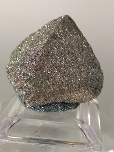 Pyrite, Hematite<br />Rio Marina, Elba Island, Livorno Province, Tuscany, Italy<br />28,2 x 25,8 mm<br /> (Author: Sante Celiberti)