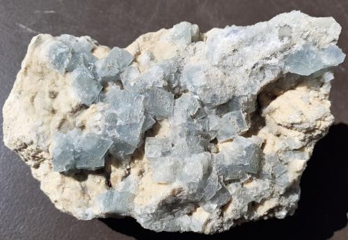 Fluorite<br />Rehrlköpfl, Vorderkrimml, Wald im Pinzgau, Zell am See District, Salzburg, Austria<br />10 x 6 cm<br /> (Author: Volkmar Stingl)