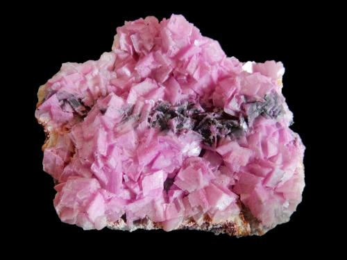 Dolomite (variety cobalt-bearing)<br />Bou Azzer mining district, Drâa-Tafilalet Region, Morocco<br />60 mm x 20 mm x 25 mm<br /> (Author: Dany Mabillard)
