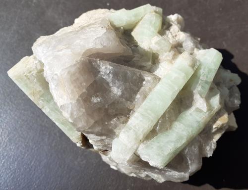 Beryl<br />Palermo No. 1 Mine, Groton, Grafton County, New Hampshire, USA<br />10 x 8 cm<br /> (Author: Volkmar Stingl)