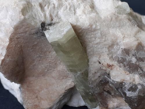 Beryl<br />Hayes Ledge Quarries, Noyes Mountain, Greenwood, Oxford County, Maine, USA<br />8 x 7 cm<br /> (Author: Volkmar Stingl)
