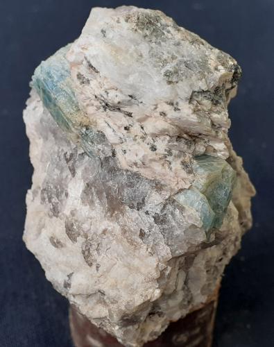 Beryl (variety aquamarine)<br />Ishikawa Prefecture, Chubu Region, Honshu Island, Japan<br />4 x 4 cm<br /> (Author: Volkmar Stingl)