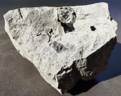Quartz<br />Middleville, Town of Newport, Herkimer County, New York, USA<br />12 x 8 cm<br /> (Author: Volkmar Stingl)