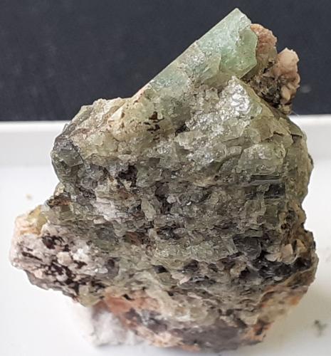 Beryl<br />Glen Avon, Cairngorms, Highlands, Scotland / United Kingdom<br />2,5 x 2 cm<br /> (Author: Volkmar Stingl)