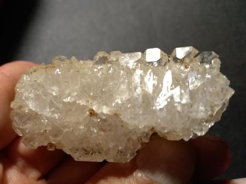 Quartz<br />Procchio, Marciana, Elba Island, Livorno Province, Tuscany, Italy<br />61 x 30 mm<br /> (Author: Sante Celiberti)