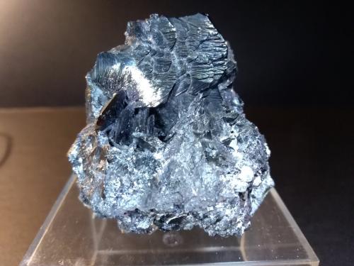 Hematite<br />Rio Mine (Rio Marina Mine), Valle Giove stope, Rio Marina, Elba Island, Livorno Province, Tuscany, Italy<br />74,5 x 55,5 mm<br /> (Author: Sante Celiberti)