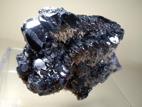 Hematite, Quartz<br />Mina Rio (Mina Rio Marina), realce Valle Giove, Rio Marina, Isla de Elba, Provincia Livorno, Toscana, Italia<br />72 x 49 mm<br /> (Author: Sante Celiberti)