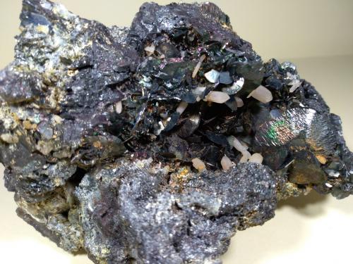 Hematite, Quartz<br />Mina Rio (Mina Rio Marina), realce Valle Giove, Rio Marina, Isla de Elba, Provincia Livorno, Toscana, Italia<br />12,5 x 10 cm<br /> (Author: Sante Celiberti)