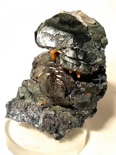 Hematite, Quartz<br />Mina Rio (Mina Rio Marina), realce Valle Giove, Rio Marina, Isla de Elba, Provincia Livorno, Toscana, Italia<br />83 x 66 mm<br /> (Author: Sante Celiberti)