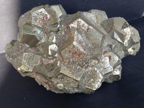 Pyrite<br />Mina Rio (Mina Rio Marina), realce Valle Giove, Rio Marina, Isla de Elba, Provincia Livorno, Toscana, Italia<br />32 x 23 cm<br /> (Author: Sante Celiberti)