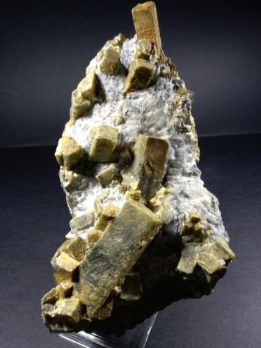 Andalusite<br />Lüsens Valley, Sellrain Valley, Innsbruck-Land District, North Tyrol, Tyrol/Tirol, Austria<br />16 x 9,5 cm<br /> (Author: Sante Celiberti)