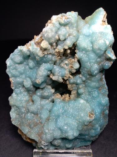 Hemimorphite (calamine)<br />Mina Sa Duchessa, Valle Oridda, Domusnovas, Provincia Sud Sardegna, Cerdeña/Sardegna, Italia<br />93 x 65 mm<br /> (Author: Sante Celiberti)