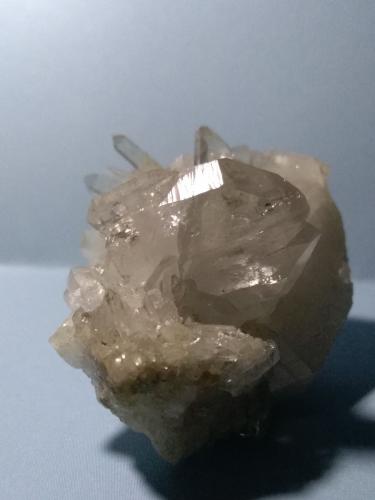 Quartz (variety gwindel)<br />Grimsel area, Hasli Valley, Bern, Switzerland<br />48 x 44 mm<br /> (Author: Sante Celiberti)
