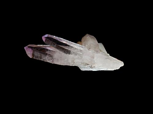 Quartz (varitey amethyst)<br />Piedra Parada (Las Vigas), Municipio Tatatila, Veracruz (Veracruz de Ignacio de la Llave), Mexico<br />40 mm x 20 mm x 10 mm<br /> (Author: Dany Mabillard)