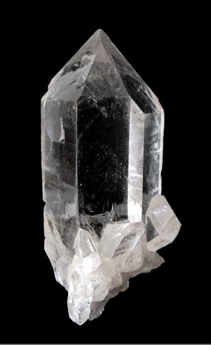 Quartz<br />Diamantina, Vale do Jequitinhonha, Minas Gerais, Brazil<br />Crystal height 10 cm<br /> (Author: Tobi)