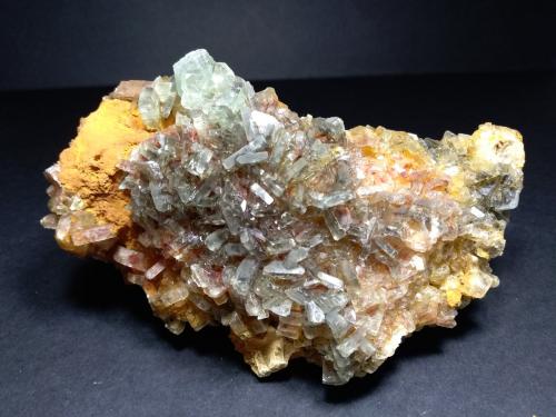 Barite<br />Sa Corona 'e sa Craba, Barbusi, Carbonia, Provincia Sud Sardegna, Cerdeña/Sardegna, Italia<br />12 x 70 mm<br /> (Author: Sante Celiberti)