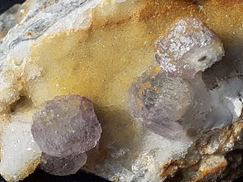 Fluorite<br />Yongping Mine, Yongping, Yanshan, Shangrao Prefecture, Jiangxi Province, China<br />7,5 x 7,5 cm<br /> (Author: Volkmar Stingl)