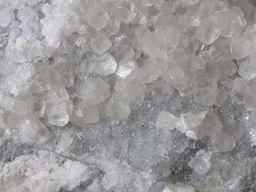 Calcite, Pyrite, Quartz<br />Baimashan tunnel (construction site), Qianbaxia, Wuyishan, Nanping Prefecture, Fujian Province, China<br />11 x 7 cm<br /> (Author: Volkmar Stingl)