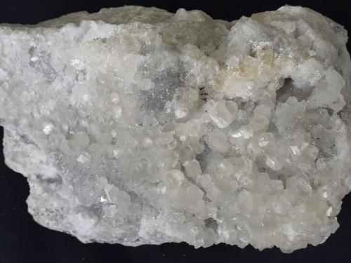 Calcite, Pyrite, Quartz<br />Baimashan tunnel (construction site), Qianbaxia, Wuyishan, Nanping Prefecture, Fujian Province, China<br />11 x 7 cm<br /> (Author: Volkmar Stingl)