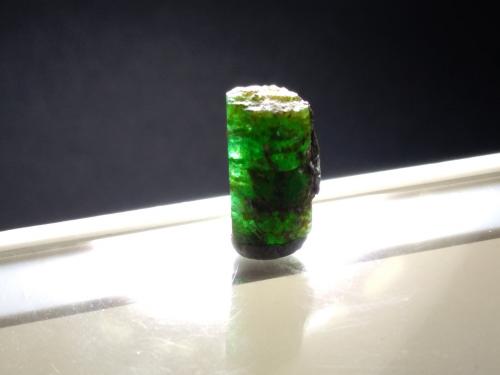 Beryl (variety emerald)<br />Habach Valley, Hohe Tauern, Salzburg, Austria<br />12 x 7 mm<br /> (Author: Sante Celiberti)