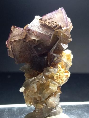 Fluorita<br />Mina Is Murvonis, Domusnovas, Provincia Sud Sardegna, Cerdeña/Sardegna, Italia<br />50 x 35 mm<br /> (Autor: Sante Celiberti)