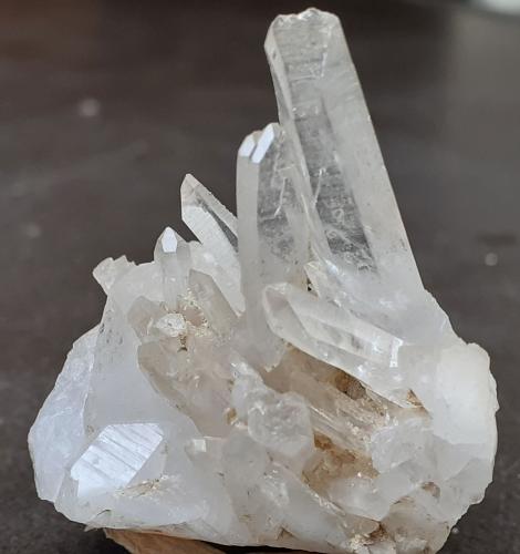 Quartz<br />Kluppen Valley, Schmirn, Innsbruck-Land District, North Tyrol, Tyrol/Tirol, Austria<br />3,5 x 2,5 cm<br /> (Author: Volkmar Stingl)
