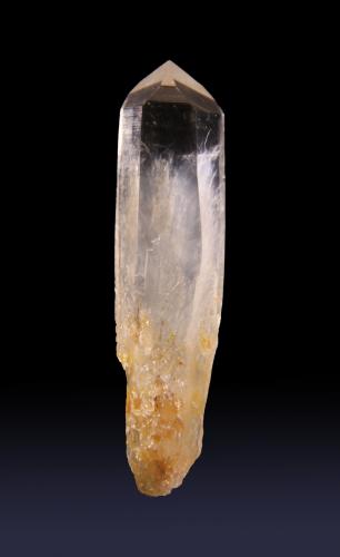 Quartz<br />San Cristobal, Municipio Suaita, Santander Department, Colombia<br />21mm x 80mm x 13mm<br /> (Author: Firmo Espinar)