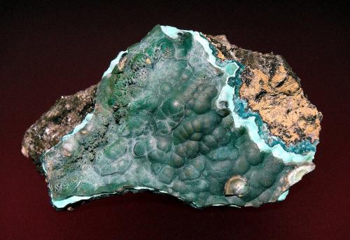 Hemimorfita<br />Mina La Verde, Cosalá, Municipio Cosalá, Sinaloa, México<br />7 x 4 cm.<br /> (Autor: Antonio P. López)