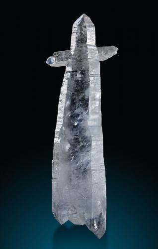 Quartz<br />Shaft 5, Baia Sprie, Maramures, Romania<br />Specimen height 14 cm<br /> (Author: Tobi)