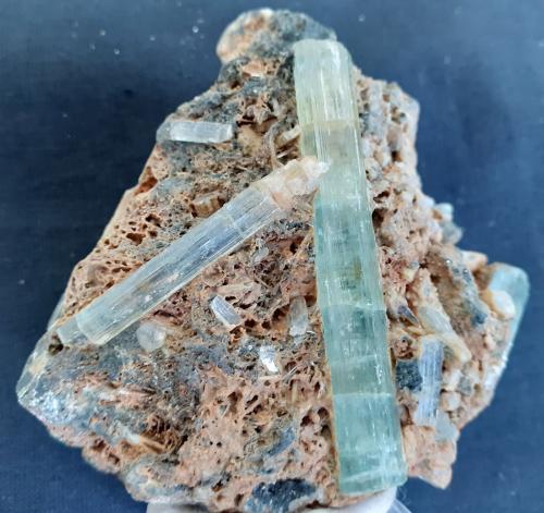 Beryl (variety Aquamarine)<br />Sherlova Gora, Adun-Cholon Range, Nerchinsk, Zabaykalsky Krai, Russia<br />7 x 7 cm<br /> (Author: Volkmar Stingl)