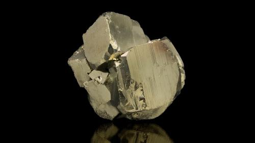 Pyrite<br />Boccheggiano Mines, Montieri, Grosseto Province, Tuscany, Italy<br />mm.90x80x60<br /> (Author: Diego Pucci)