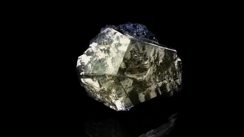 Pyrite on Hematite<br />Rio Mine (Rio Marina Mine), Valle Giove stope, Rio Marina, Elba Island, Livorno Province, Tuscany, Italy<br />mm.65x60x40<br /> (Author: Diego Pucci)