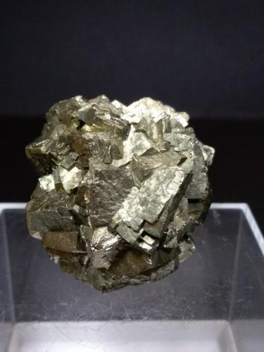 Marcasita<br />Muscadroxius-Genna Tres Montis Mine, Silius, Sud Sardegna Province, Sardinia/Sardegna, Italy<br />46 x 45 mm<br /> (Autor: Sante Celiberti)