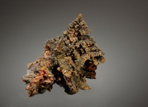 Willemite ps. after Descloizite<br />Mina Chah Milleh, Chah Milleh, Distrito Anarak, Nain, Provincia Isfahan, Irán<br />4.5 x 5.0 x 5.0 cm<br /> (Author: Michael Shaw)