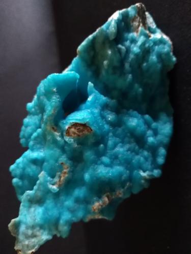 Hemimorfita<br />Sa Duchesa Mine, Oridda Valley, Domusnovas, Sud Sardegna Province, Sardinia/Sardegna, Italy<br />96 x 50 mm<br /> (Autor: Sante Celiberti)