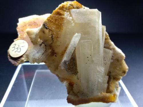 Baryte<br />San Giovanni Mine, Punta della Torre, Iglesias, Sud Sardegna Province, Sardinia/Sardegna, Italy<br />66,6 x 50 mm<br /> (Author: Sante Celiberti)