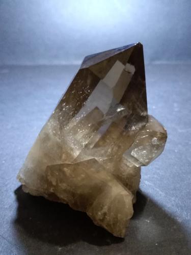 Quartz (variety smoky)<br />Chamonix, Haute-Savoie, Auvergne-Rhône-Alpes, France<br />67 x 57 mm<br /> (Author: Sante Celiberti)