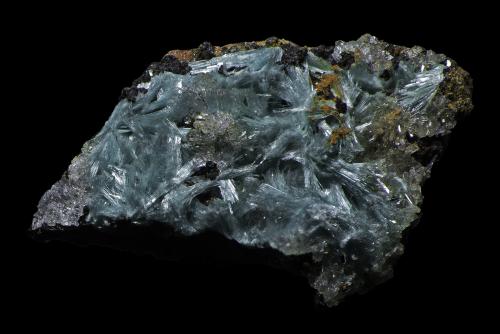 Aurichalcite<br />Ojuela Mine, Mapimí, Municipio Mapimí, Durango, Mexico<br />30 x 20 x 12 mm<br /> (Author: Rob Schnerr)