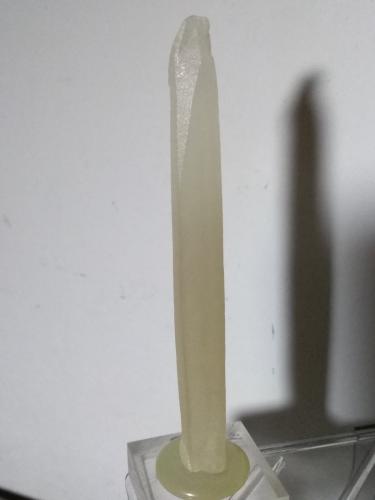 Calcite<br />Cantera Niu Corbu, Noragugume, Provincia Nuoro, Cerdeña/Sardegna, Italia<br />90 x 10 mm<br /> (Author: Sante Celiberti)