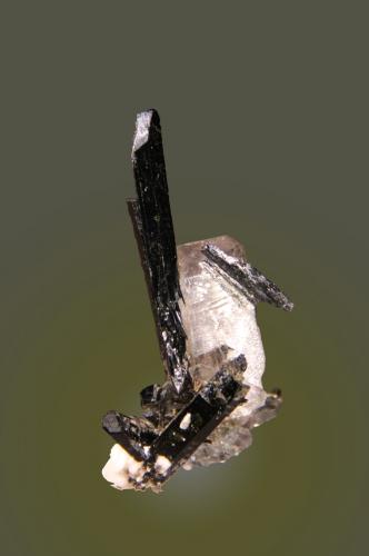 Aegirine, Quartz and Orthoclase<br />Mount Malosa, Zomba District, Malawi<br />30mm x 55mm x 27mm<br /> (Author: Firmo Espinar)