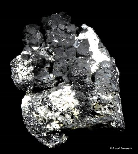 Schorlomita<br />Jebel Bou Agrao, Tamazeght, Alto Atlas, Provincia Midelt, Región Drâa-Tafilalet, Marruecos<br />50x35 mm.<br /> (Autor: Jesus Franquesa Baucells)