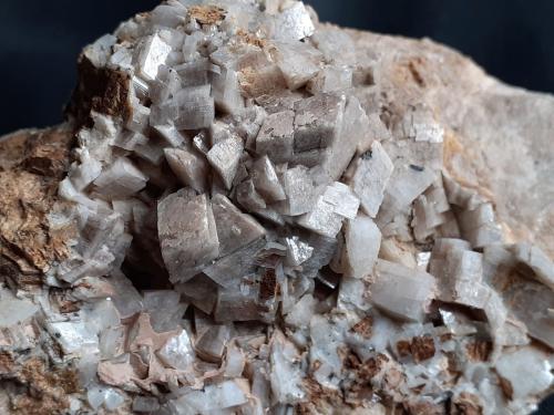 Dolomite ps. after Siderite<br />Ringenwechsel Mining District, Troi, District Schwaz, Inn Valley, North Tyrol, Tyrol/Tirol, Austria<br />FoV ca. 4 x 3 cm<br /> (Author: Volkmar Stingl)