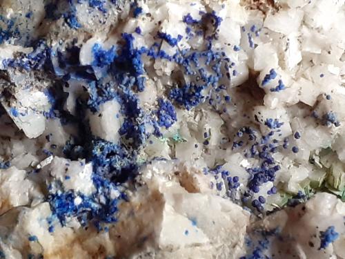 Azurite, Malachite, Dolomite<br />Ringenwechsel Mining District, Troi, District Schwaz, Inn Valley, North Tyrol, Tyrol/Tirol, Austria<br />14 x 7 cm<br /> (Author: Volkmar Stingl)