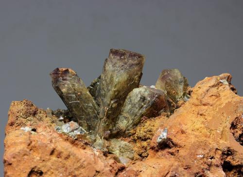 Adamita (variedad manganesífera)<br />Ojuela Mine, Mapimí, Municipio Mapimí, Durango, Mexico<br />cristal 20x20 mm<br /> (Autor: Ramon A  Lopez Garcia)
