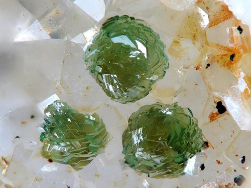 Calcosiderita<br />La Paloma Mine, Zarza la Mayor, Mancomunidad Rivera de Fresnedosa, Cáceres, Extremadura, Spain<br />3mm<br /> (Autor: Rewitzer Christian)