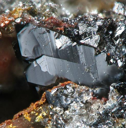 Schneiderhöhnite<br />Mina Alcantarilla, Encinilla Baja-Ventosilla, Belalcázar, Comarca Los Pedroches, Córdoba, Andalucía, España<br />FOV 1,1 mm<br /> (Author: Rewitzer Christian)