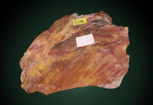 Quartz (variety jasper)<br />Montjuïc, Barcelona city, Comarca Barcelonès, Barcelona, Catalonia / Catalunya, Spain<br />155mm x 105mm x 56mm<br /> (Author: Firmo Espinar)