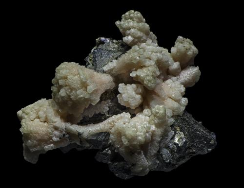 Tetrahedrite<br />Mina Santa Rita, Distrito Morococha, Provincia Yauli, Departamento Junín, Perú<br />40 x 30 x 30 mm<br /> (Author: Rob Schnerr)