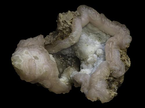 Smithsonite<br />Mina El Refugio, Choix, Municipio Choix, Sinaloa, México<br />90 x 70 x 40 mm<br /> (Author: Rob Schnerr)