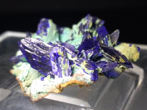 Azurite<br />Mina Calabona, Alghero, Provincia Sassari, Cerdeña/Sardegna, Italia<br />36 x 27 mm<br /> (Author: Sante Celiberti)